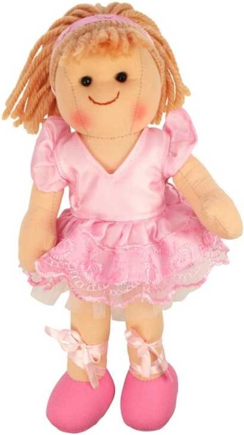 Bigjigs Toys Lily Cloth Doll 28 cm