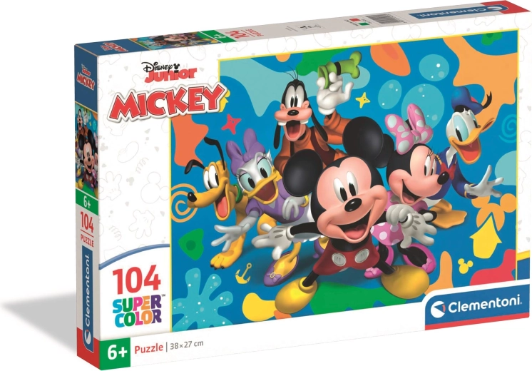 Clementoni pusle 104 tükki Disney MICKEY JA SÕBRAD