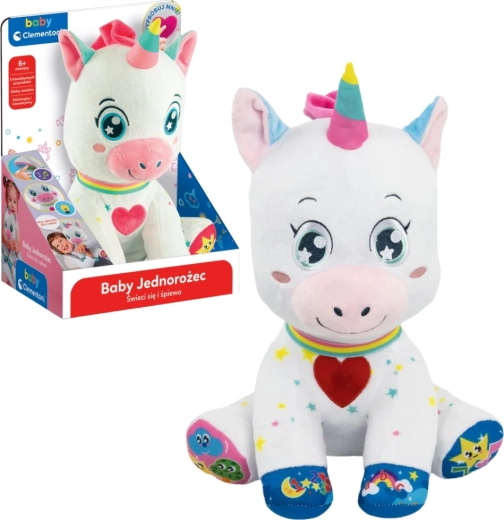 Interactive Plush Unicorn BABY CLEMENTONI