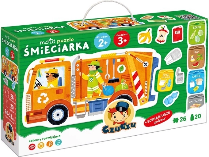 Puzzle Moto – prügiveoauto 26 detaili