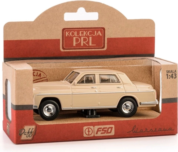PRL-i auto mudel Warszawa 223 - Beež