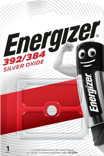 Kellapatarei ENERGIZER 392/384 1,55 V, 41 mAh