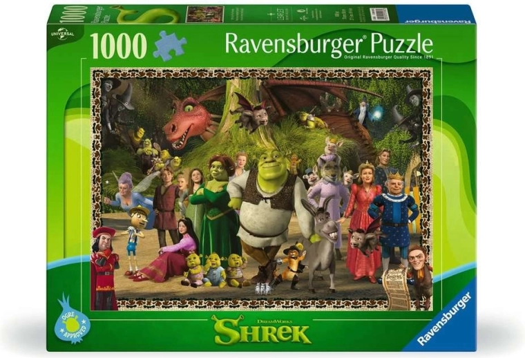 Ravensburgeri pusle Shrek: ajatu klassika 1000 tükki