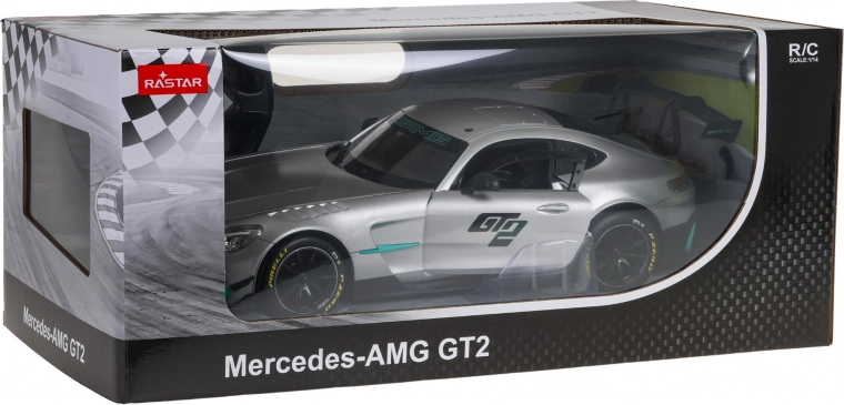 Remote-controlled model Mercedes‑AMG GT2 1:14 gray Rastar