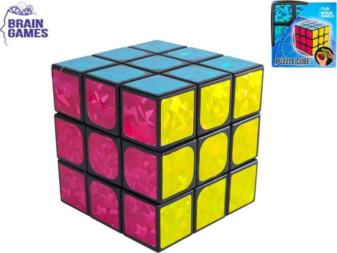 3x3 Puzzle Cube Brain Games 10 cm
