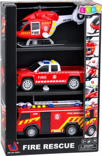 3 vehicles for rescue missions
