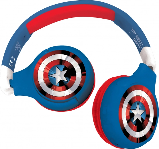 Foldable Kids' Wireless AVENGERS Headphones with Volume Limiting