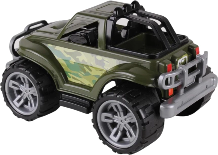 Large off-road wheels for a smooth ride