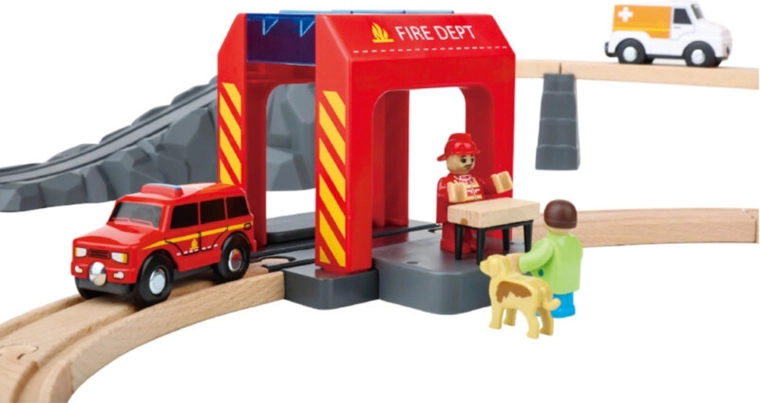 Fire station and action accessories