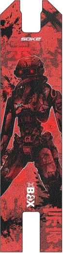 Bold Red Cyber look