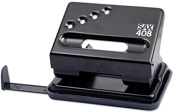 SAX 408 Hole Punch Black