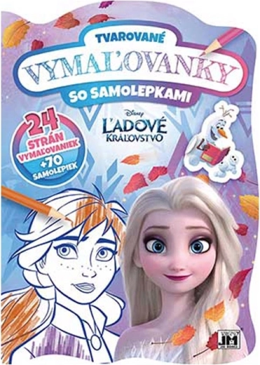 Kujulised värviraamatud „Lumekuningriik“