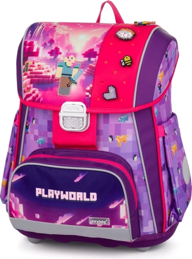 School backpack premium playworld girl