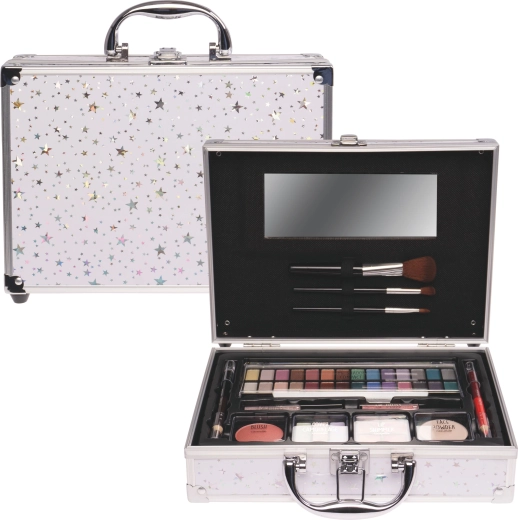 Medium white cosmetic case