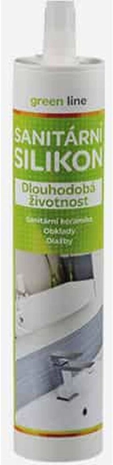 Sanitary silicone white 280 ml GREEN LINE