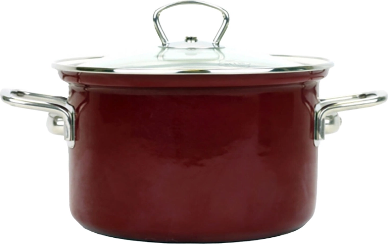 Pott BELIS Eco-Ceramic 20 cm klaaskaaneega, 3,6 l