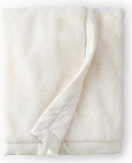 Carter's children's double-layer faux-fur blanket Blue 80 × 110 cm