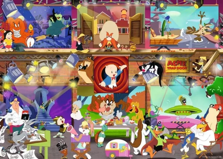 RAVENSBURGER Puzzle Looney Tunes Studio 1000 pieces