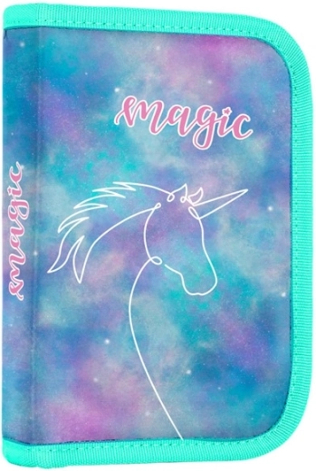 Üheosaline koolipinal Unicorn 2 klapiga, tühi