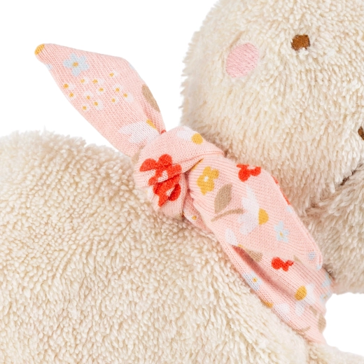 Cute bow detail and safe embroidery