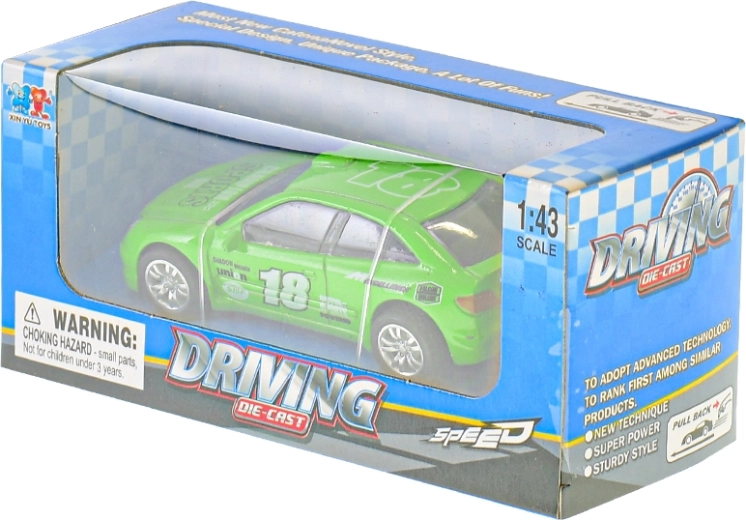 Pull-back action for fast driving