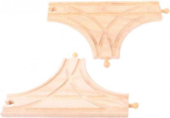T-harulüliti 2 tk Bigjigs Rail