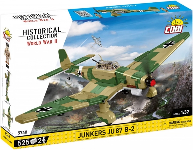 Junkers Ju 87 B-2 STUKA lennuki ehituskomplekt 1:32