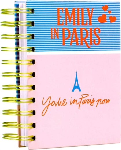 Spiral notebook Emily in Paris (Netflix)