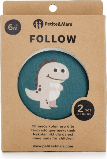 Petite&Mars elastsed põlvekaitsmed roomamiseks Follow Misty Green