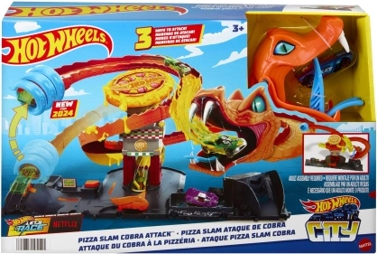 Hot Wheels City Pizza – kobra rünnaku mängukomplekt