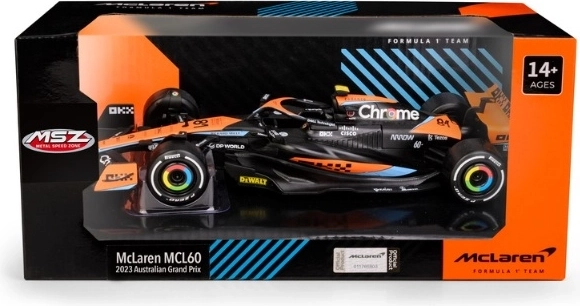 Kollektsioneeritav vormelmudel MSZ McLaren MCL60 Austraalia GP mõõtkavas 1:24