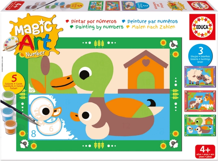 Paint by Numbers EDUCA – Farm