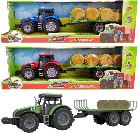 Helihaagisega traktor heli- ja valgusefektidega