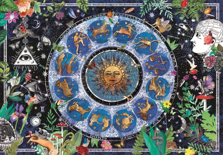 Clementoni Puzzle Astrological Map 1000 Pieces