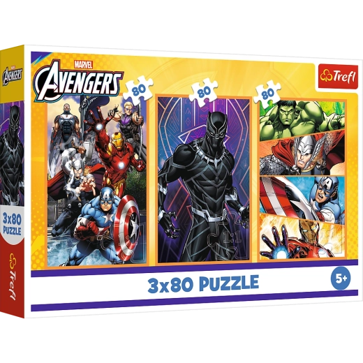 Pusle 3x80 Märulipäevad - Disney Marvel Avengers