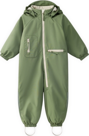 Leokid Ulli transitional kids snowsuit Green quill, size 110 (5–6 years)