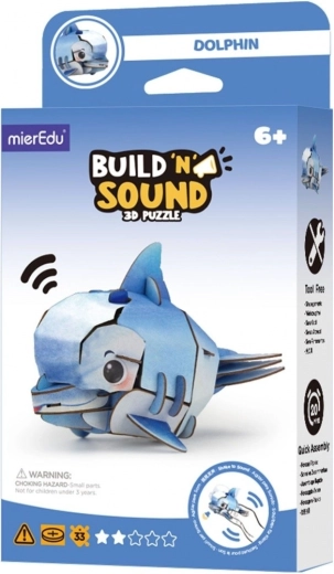 3D pusle MierEdu: ehita ja kuula – delfiin