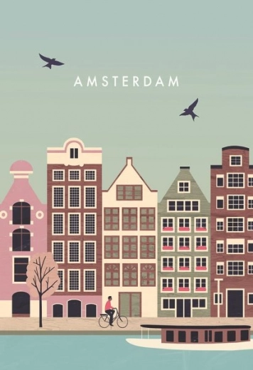Puzzle Amsterdam 99 pieces from Ravensburger