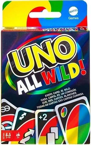 Mattel Uno All Wild – card game