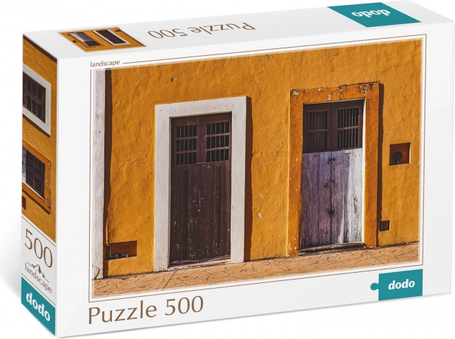 Yellow House Puzzle 500 Pieces