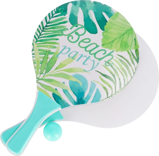 Lightweight wooden paddles for comfortable play