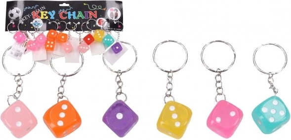 Keychain Playing Die