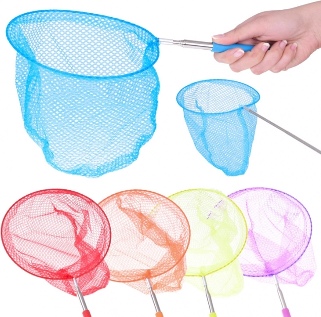 Kids’ telescopic net for butterflies, insects, and small fish