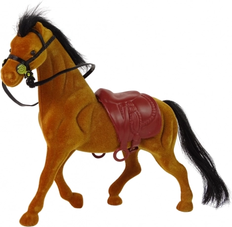 Sametine pruun hobusefiguur (farm)