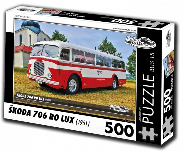 Retroautode pusle – buss Škoda 706 RO Lux (1951) 500 tükki