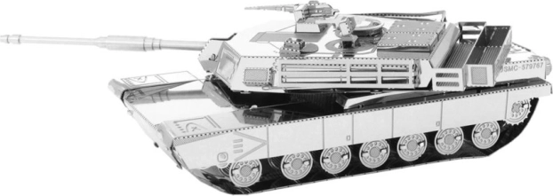 3D pusle tank M1 Abrams firmalt Metal Earth