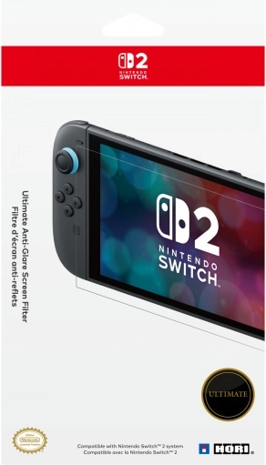 Hori ultimate anti‑glare kaitsekile Nintendo Switch 2 ekraanile