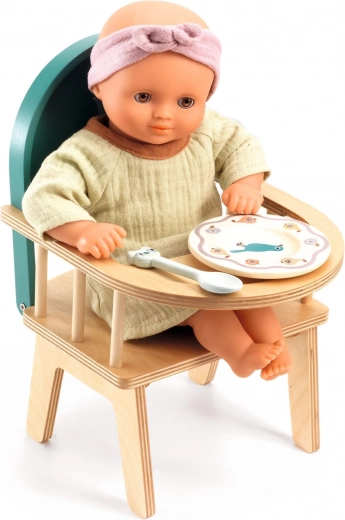 Wooden Chair for Dolls by Djeco