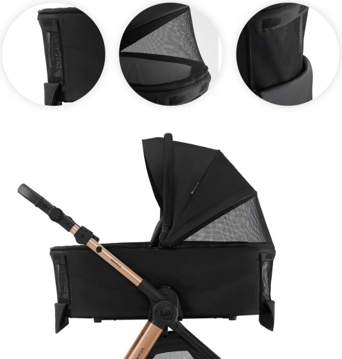 Vankrikorv 3-tsoonilise ventilatsiooniga suurema mugavuse jaoks