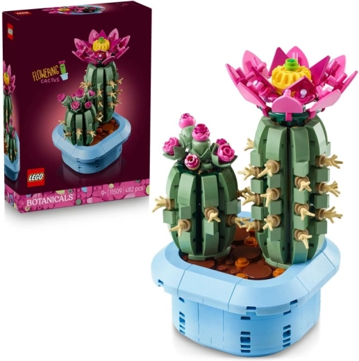 Õitsev kaktus LEGO Botanicals – dekoratiivne ehituskomplekt